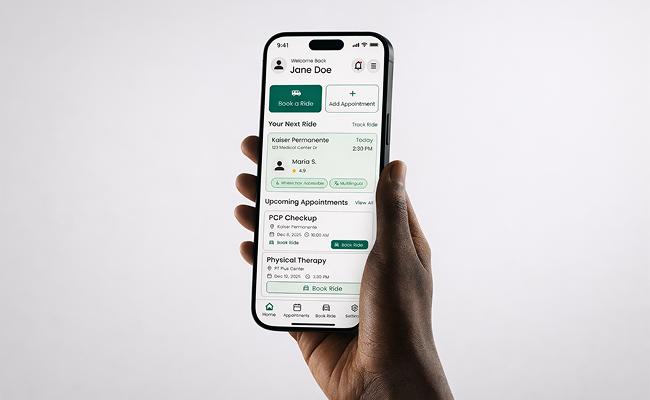 CareMatch phone preview