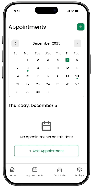 Managing appointments