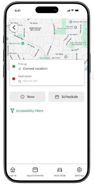 Ride booking and tracking