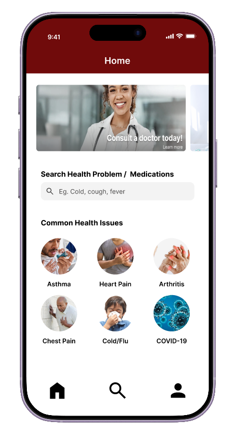 Home page